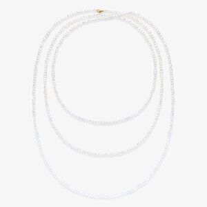 Hannah White Pearl Necklace